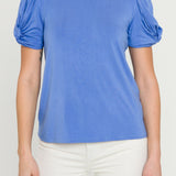 ENGLISH FACTORY - Twisted Sleeve T-shirt - T-SHIRTS available at Objectrare