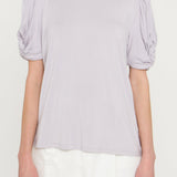 ENGLISH FACTORY - Twisted Sleeve T-shirt - T-SHIRTS available at Objectrare