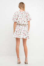 Load image into Gallery viewer, Cherry Print Mini Skirt
