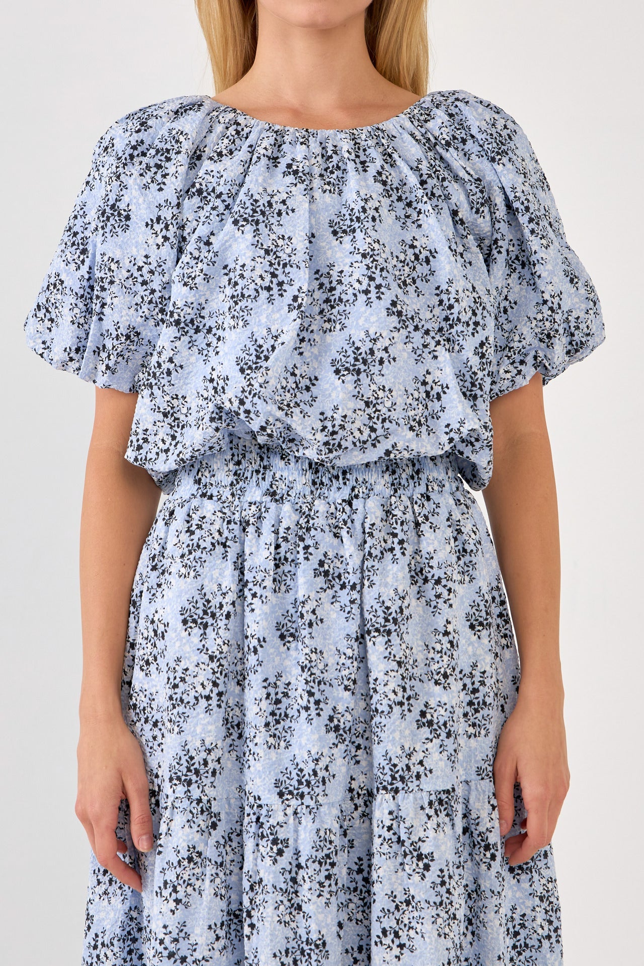 Floral Voluminous Top – English Factory