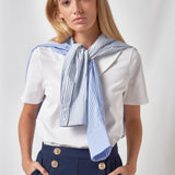 Oversized Collar T-Shirt