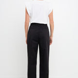 High Waist Pleated Trouser