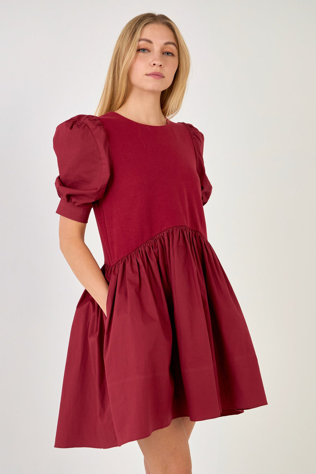 Linnie Knit Combo Dress main image 0
